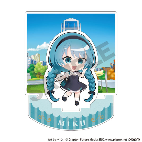 初音ミク ジオラマアクリルスタンド 初音ミク レトロ☆神戸2025 ミニキャラ[クラックス]《１１月予約》