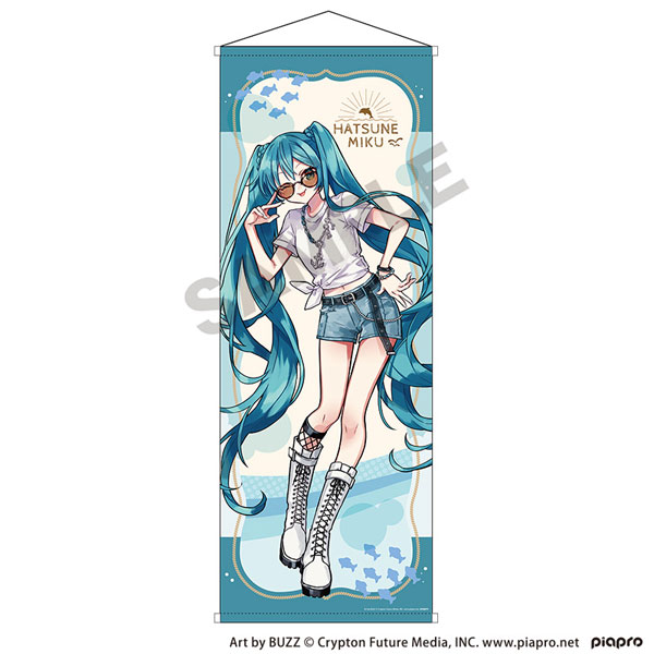 初音ミク 等身大タペストリー 初音ミク マリン☆神戸2025[クラックス]《１１月予約》