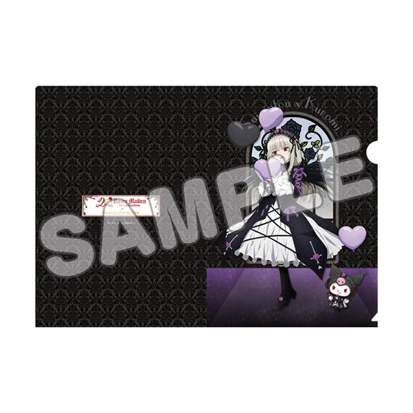 ローゼンメイデン×サンリオキャラクターズ クリアファイル 水銀燈×クロミ[TBSグロウディア]《１０月予約》