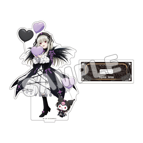 ローゼンメイデン サンリオ コラボ ドール服 水銀燈×クロミ おまけ付き DOLK | サンリオキャラクターズコラボワンピースセット登場！