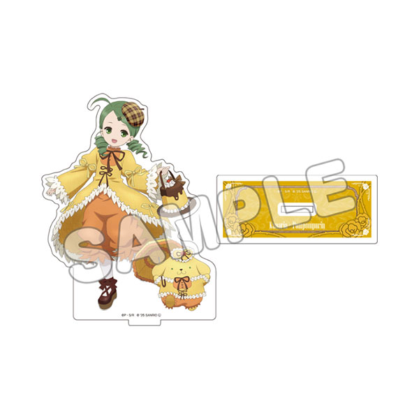 ローゼンメイデン×サンリオキャラクターズ アクリルフィギュアM 金糸雀×ポムポムプリン[TBSグロウディア]《発売済・在庫品》