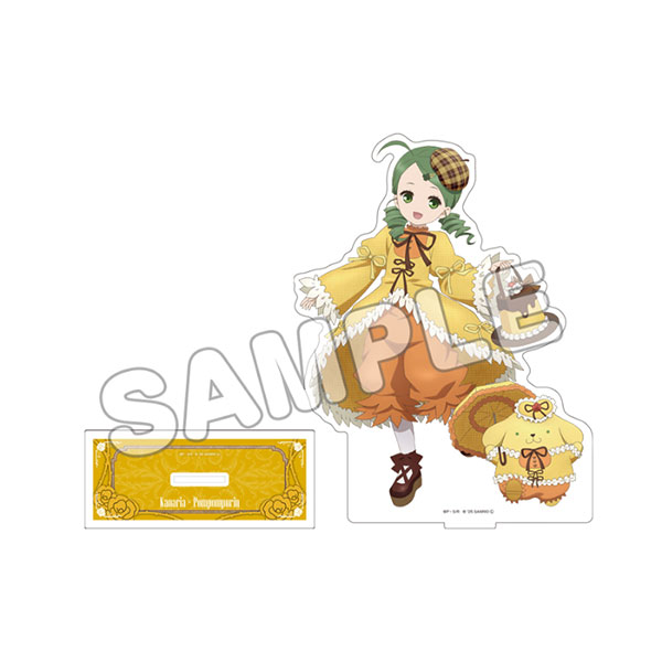 ローゼンメイデン×サンリオキャラクターズ アクリルフィギュアL 金糸雀×ポムポムプリン[TBSグロウディア]《発売済・在庫品》