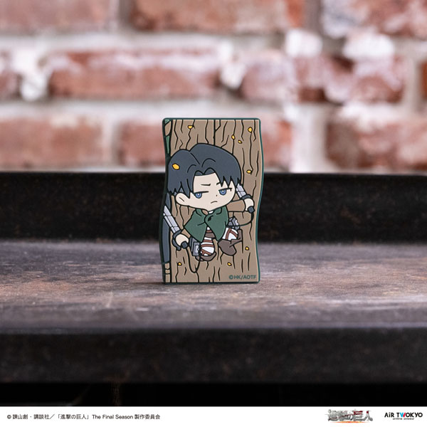 TVアニメ『進撃の巨人』 ラバーフィギュア リヴァイ[AIR TWOKYO]《在庫切れ》