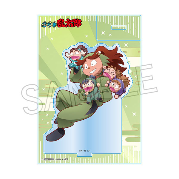 忍たま乱太郎 アクリルスタンド -パペットと一緒- 富松作兵衛