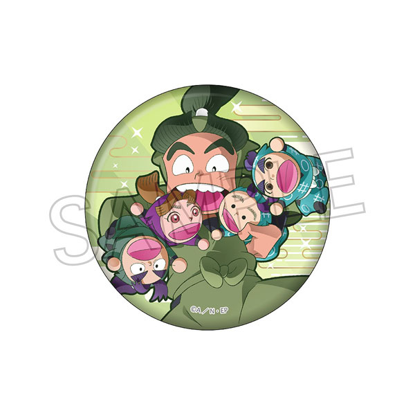 忍たま　缶バッジ 忍たま乱太郎 ヴィンテージシリーズ 缶バッジVol.2 B - 株式会社