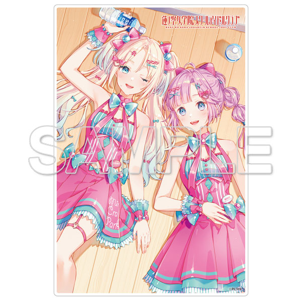 『ラブライブ！蓮ノ空女学院スクールアイドルクラブ』ミニアクリルプレート 瑠璃乃＆姫芽[KADOKAWA]《１２月予約》