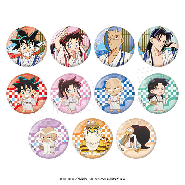 真・侍伝YAIBA トレーディングメタル缶バッジ 湯上り浴衣ver. 11個入りセット
