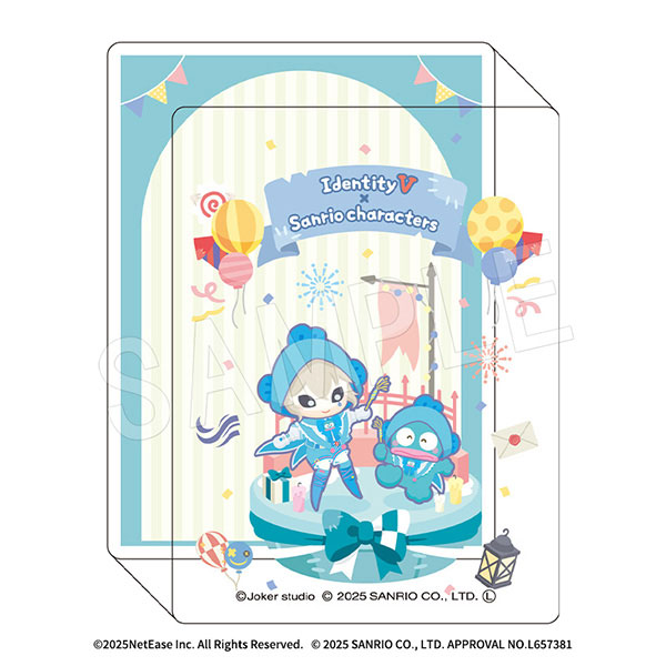 [タグ付き] 第五人格×サンリオキャラクターズ 囚人 ハンギョドン ぬいぐるみ 囚人」(ルカ・バルサー)×ハンギョドン A4クリアファイル 「Identity V