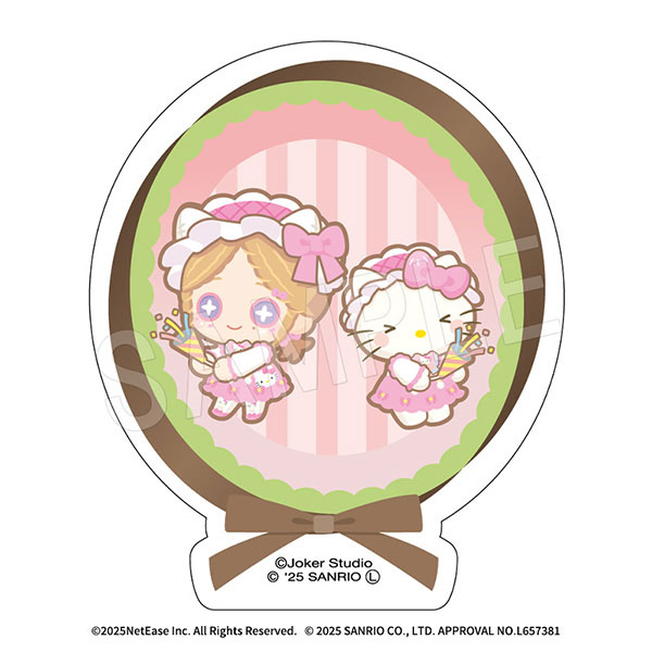 第五人格×サンリオ ダイカットステッカー 庭師×ハローキティ