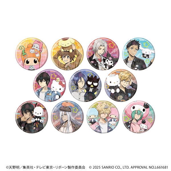 家庭教師ヒットマンREBORN! ホログラム缶バッジ 骸 ホログラム缶バッジ(57mm)「家庭教師ヒットマンREBORN！×SANRIO