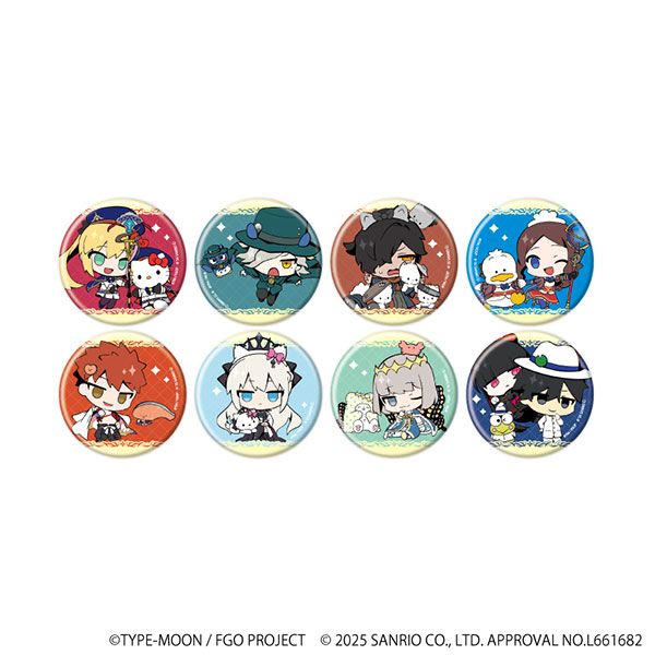 缶バッジ「Fate/Grand Order×サンリオキャラクターズ」03/コラボ