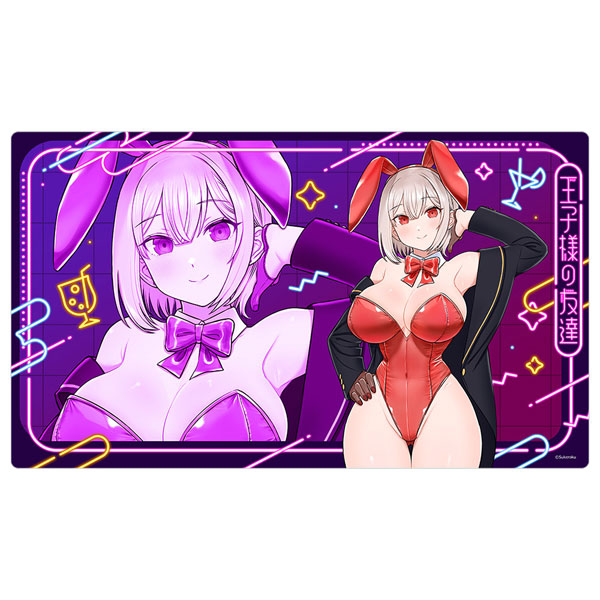 王子様の友達 ラバーマット(藍田美明/バニー)[カーテン魂]《発売済・在庫品》