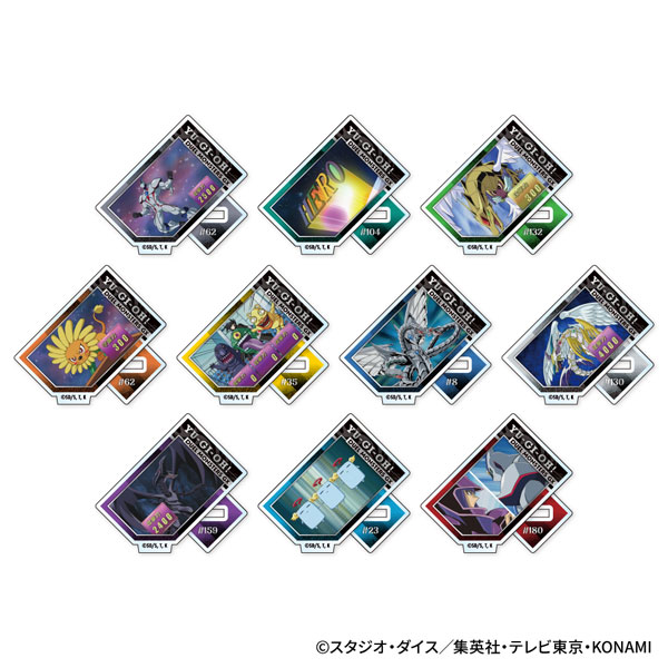 遊☆戯☆王デュエルモンスターズGX ミニアクリルスタンド 10個入りBOX