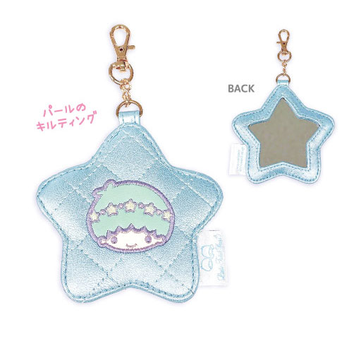 リトルツインスターズ キルティング星型ミラー キキ[ティー・シー