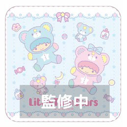 リトルツインスターズ ミニハンドタオル パフポフ[ティー・シー・ピー