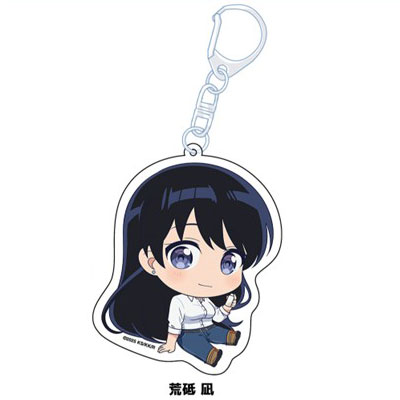 瑠璃の宝石 ぺたん娘アクリルキーホルダー 荒砥凪[ペンギンパレード]《発売済・在庫品》