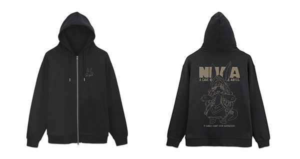 メイドインアビス 烈日の黄金郷 ナナチ ジップパーカー Ver.3.0/BLACK-XXL（再販）[コスパ]《０３月予約》