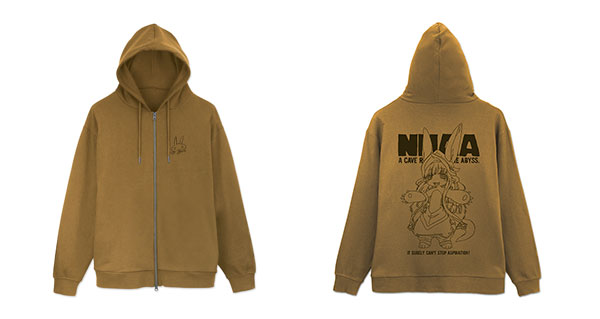 メイドインアビス 烈日の黄金郷 ナナチ ジップパーカー Ver.3.0/COYOTE-XXL（再販）[コスパ]《０３月予約》