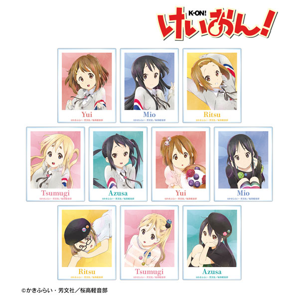けいおん！ トレーディング Ani-Art aqua label アクリルカード 10個入りBOX