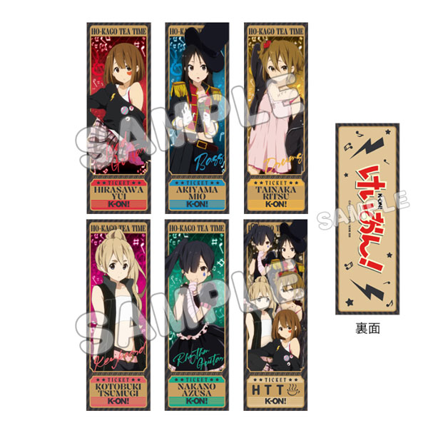 けいおん！ トレーディングチケット風カード COOL 6個入りBOX[TBSグロウディア]《１０月予約》