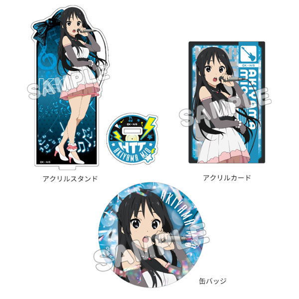 けいおん！ グッズセット 秋山澪[TBSグロウディア]《１０月予約》