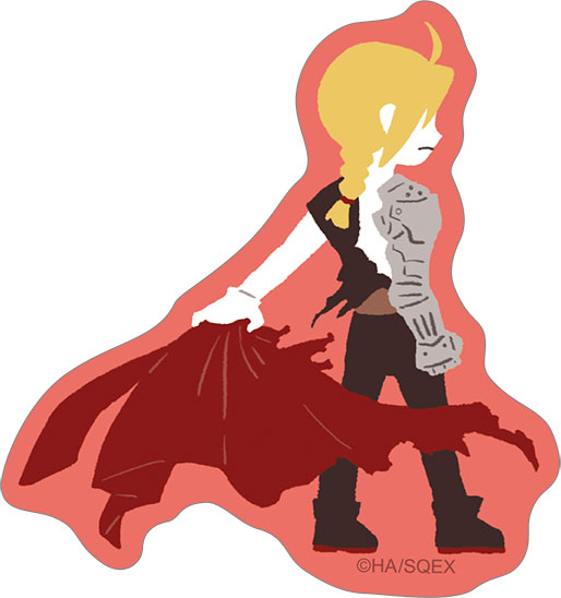 鋼の錬金術師 ステッカー ゆるパレット 第1弾 鋼の錬金術師[ムービック]《発売済・在庫品》