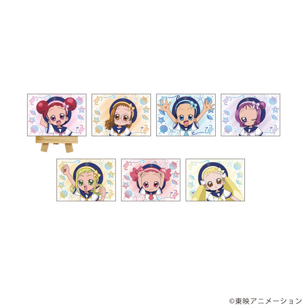キャンバスボードミニ「おジャ魔女どれみドッカン！」02/マリンver. 描き下ろしイラスト 7個入りセット