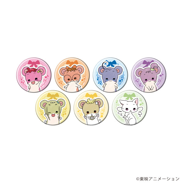 缶バッジ「おジャ魔女どれみドッカン！」23/ハムスターver. グラフアートイラスト 7個入りBOX
