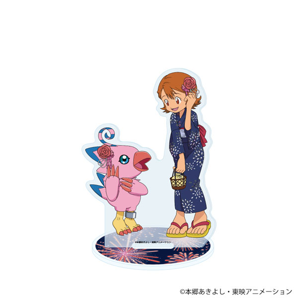 アクリルスタンド「デジモンアドベンチャー」19/武之内空＆ピヨモン