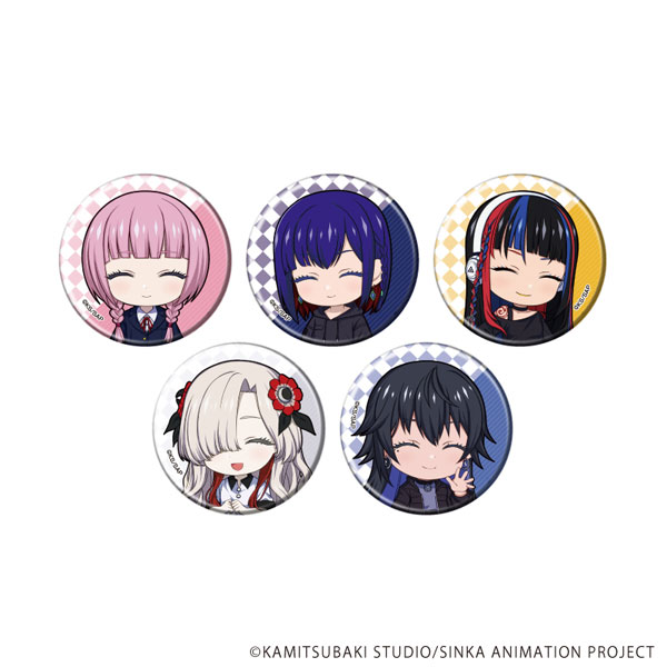 缶バッジ「TVアニメ『神椿市建設中。』」01/公式イラスト 5個入りBOX
