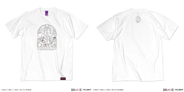 TVアニメ『【推しの子】』第2弾 モノトーンシーンイラストTシャツ 4(有馬かな＆アクア)ホワイト XXL[AIR TWOKYO]《在庫切れ》