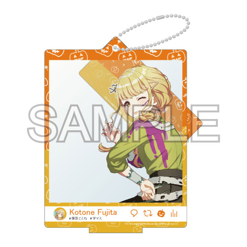 学園アイドルマスター 自撮り風アクリルスタンド 「世界一可愛い私 ’24ハロウィン 藤田ことね」Ver.[つくり]《発売済・在庫品》