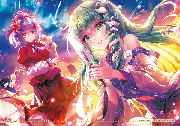 東方ダンマクカグラ ファンタジア・ロスト 東風谷早苗「新たなる世界の第一歩」 B2タペストリー[Phoenixx]《発売済・在庫品》