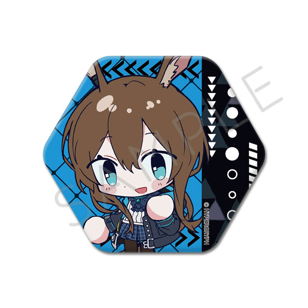 アークナイツ【焔燼曙明/RISE FROM EMBER】 六角形缶バッジ A