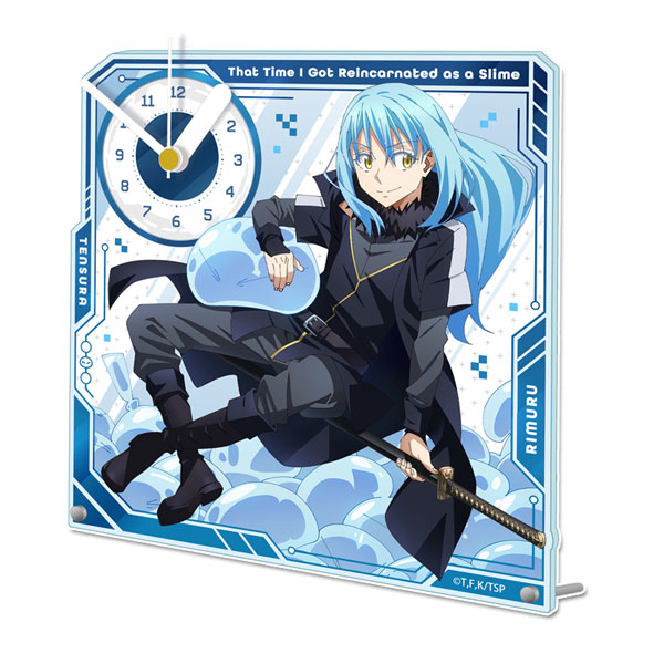 転生したらスライムだった件 アクリル置時計[リムル][シーズナルプランツ]《在庫切れ》