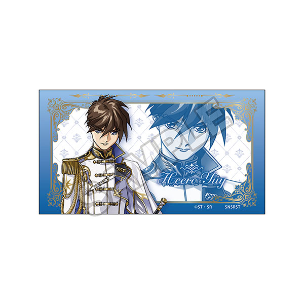 新機動戦記ガンダムW Knight Style ステッカー ヒイロ・ユイ（再販）[サンスター文具]《１０月予約》