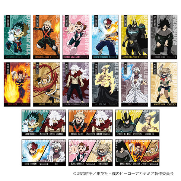 僕のヒーローアカデミア キャラガムコレクション(ステッカー付き) 20パック入りBOX (食玩)