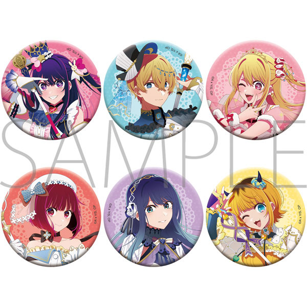 【推しの子】 グリッターキャラバッジコレクション ミラクルマジカルver. 6個入りBOX[ムービック]《１０月予約》