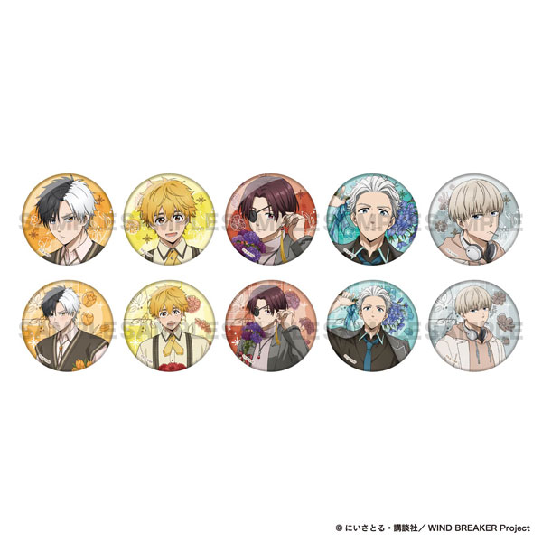 TVアニメ「WIND BREAKER Season2」 トレーディング缶バッジ 10個入りBOX
