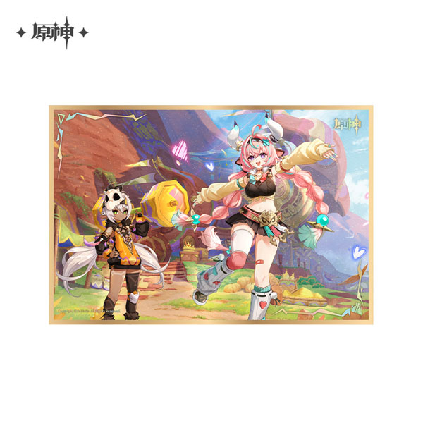 原神 「群炎の還る日」 アクリル色紙[miHoYo]《発売済・在庫品》