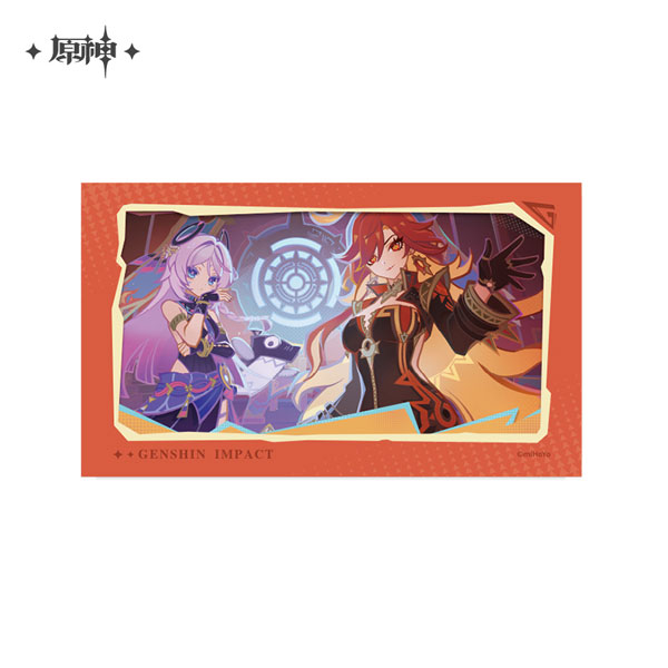 原神 予告番組イラストシリーズ クリアカード[miHoYo]《１０月仮予約》