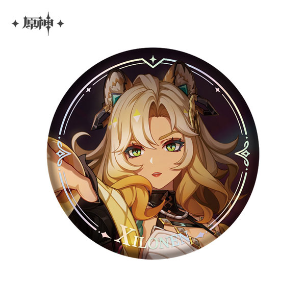 原神 キャラPVシリーズ 缶バッジ シロネン[miHoYo]《発売済・在庫品》