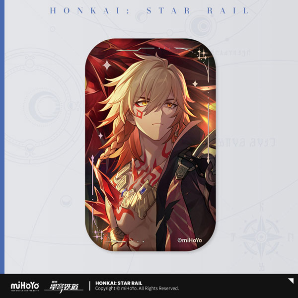 崩壊：スターレイル 光円錐シリーズ 缶バッジ 前途燃やす血の如き炎