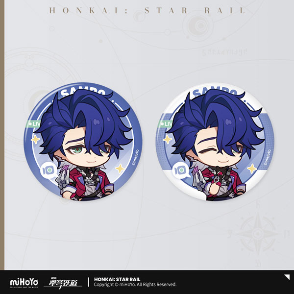 崩壊：スターレイル ミスターフク郎の応接室シリーズ 缶バッジ2個