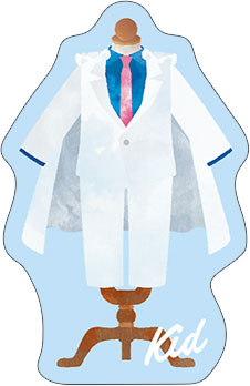 名探偵コナン 衣装ピンズ 怪盗キッド[ムービック]《発売済・在庫品》