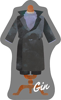 名探偵コナン 衣装ピンズ ジン[ムービック]《１１月予約》