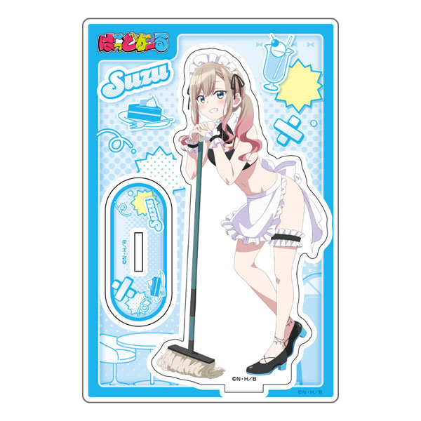 ばっどがーる 描き下ろしアクリルスタンド(涼風涼/メイド水着)[カーテン魂]《０１月予約》