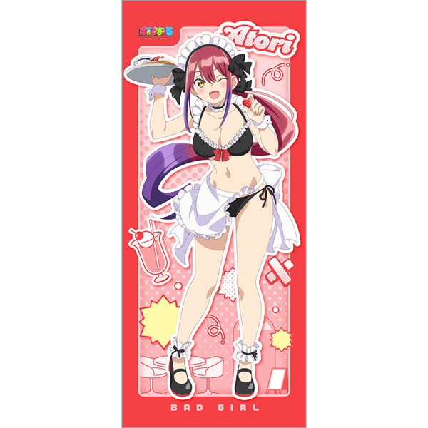 ばっどがーる 描き下ろし特大タペストリー(水鳥亜鳥/メイド水着)[カーテン魂]《０１月予約》