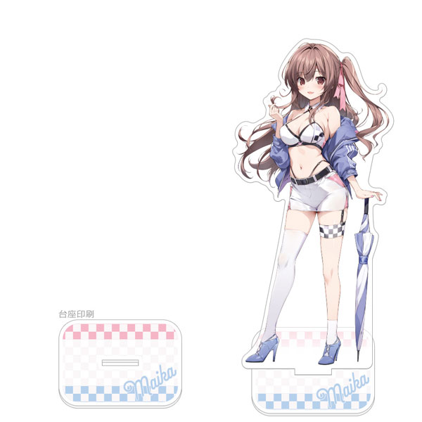 karory先生 描き下ろし特大アクリルスタンド(蒼海舞香/レースクイーン)[カーテン魂]《０１月予約》