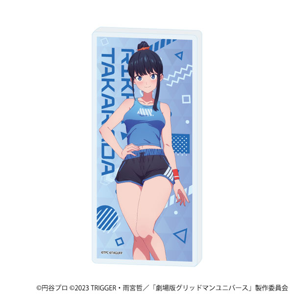 ミニアクリルブロック「グリッドマンユニバース」01/宝多六花 スポーツ